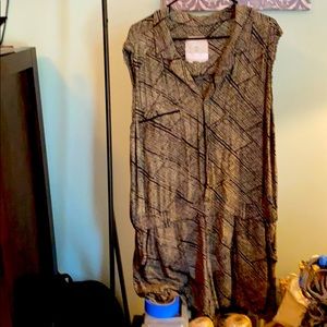 Anthropologie Hei Hei Romper sz XL